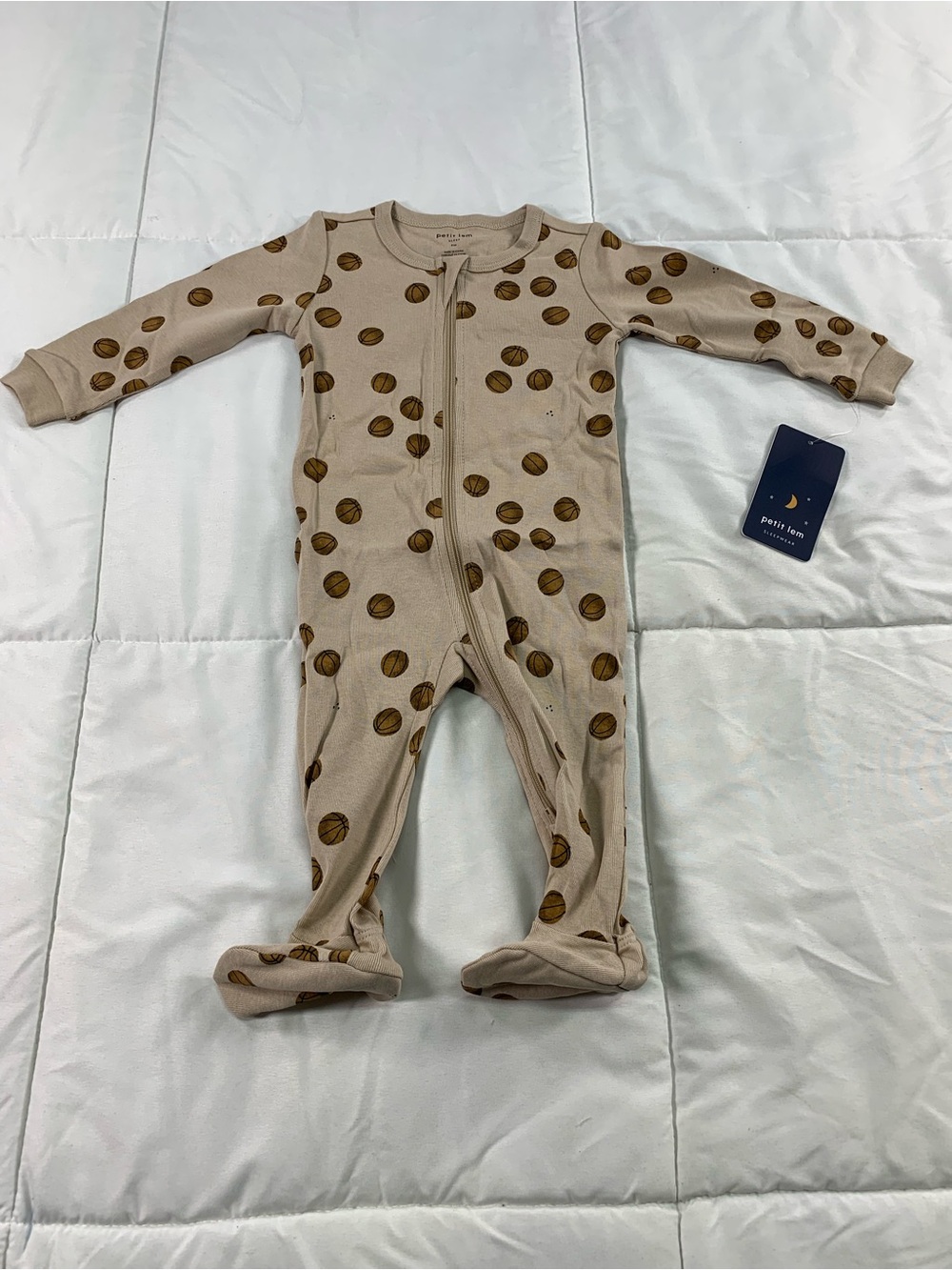 New Petit Lem footie pyjamas size 9M